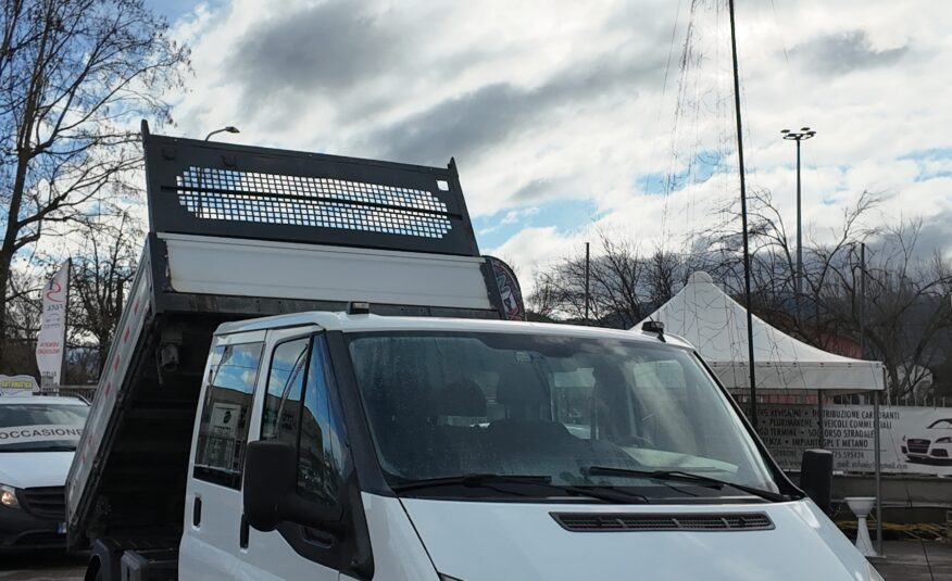 FORD TRANSIT DOPPIA CABINA 7 POSTI CASSONATO