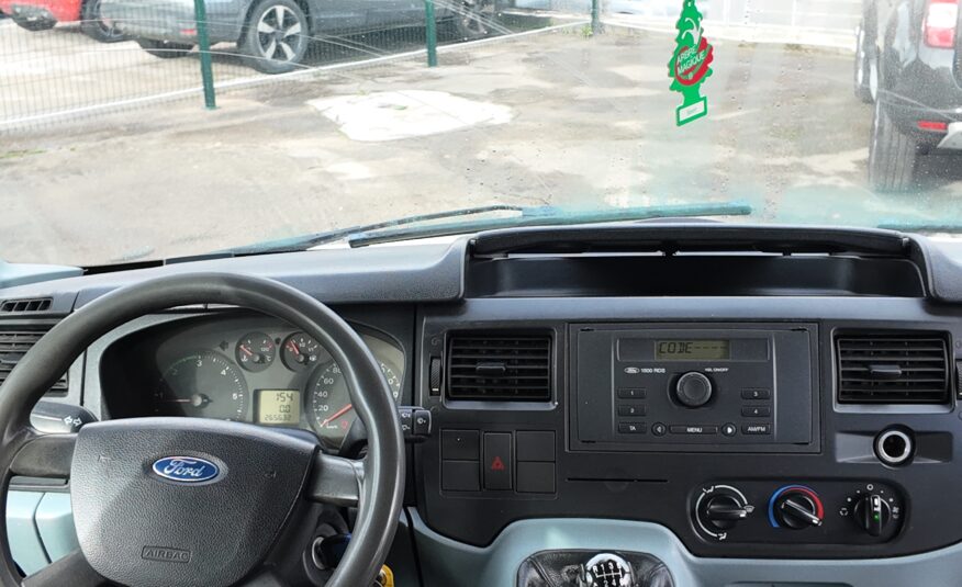 FORD TRANSIT DOPPIA CABINA 7 POSTI CASSONATO